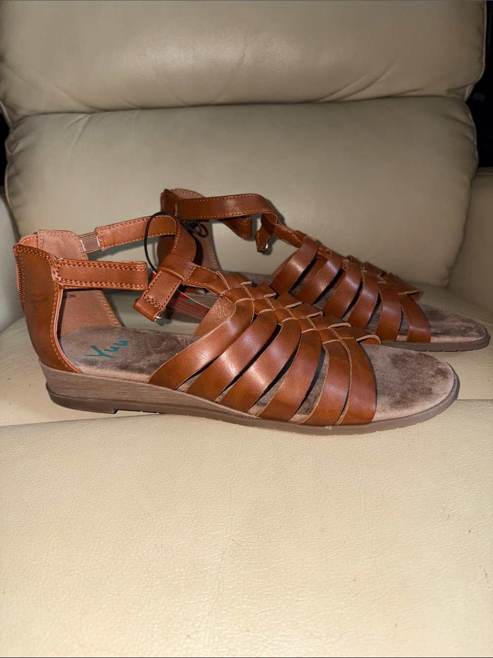 Yuu Strappy woven Gladiator open-Toe Sandals